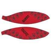 Bloedrode dahlias in gothische stijl - Gothische k Basketbal (Panelen)