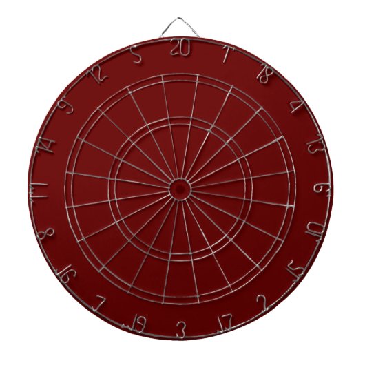 Bloedrode Dartbord met Pijlen (Voorkant)