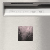 Bloedrode hemd met Ravens Magneet (Insitu (Vaatwasser))