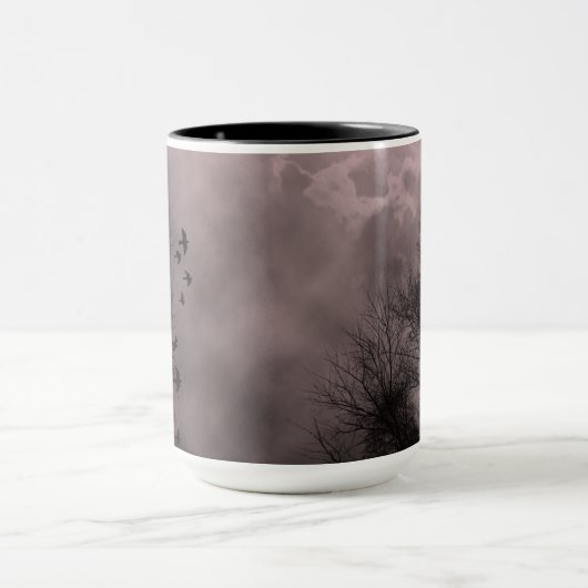 Bloedrode hemd met Ravens Mok (Midden)