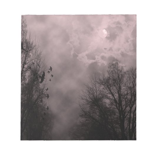 Bloedrode hemd met Ravens Notitieblok (Voorkant)