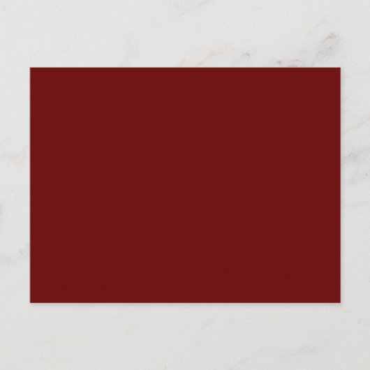 Bloedrood Briefkaart (Voorkant)