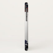 Bloedroos gotisch landhuis Case-Mate iPhone case (Achterkant/links)