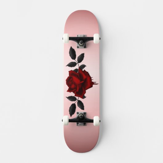 BloedRoos Persoonlijk Skateboard (Voorkant)