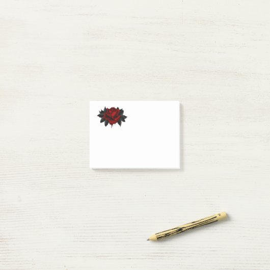 BloedRoos Post-it® Notes (Op bureau)
