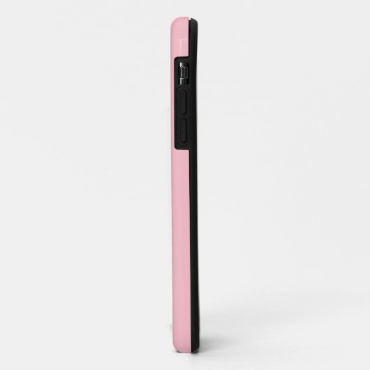 Bloedroze, bleke rode hex code ffc0cb Case-Mate iPhone case (Achterkant/links)