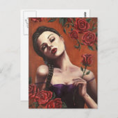 BloedRozen - Briefkaart (Voorkant / Achterkant)