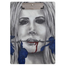 BloedRozen Vampire Origineel Kunstklembord