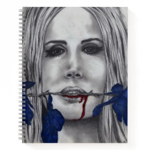 BloedRozen Vampire Woman Gothic Horror Fantasy Art