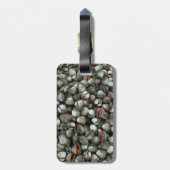 Bloedschelpen Bagagelabel (Achterkant verticaal)