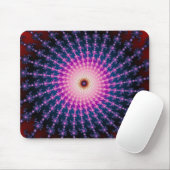 Bloedschot Fractal Swirl Muismat (Met muis)