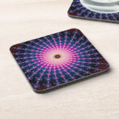 Bloedschot Fractal Swirl Onderzetter (Linkerzijde)