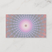 Bloedschot Fractal Swirl Visitekaartje (Achterkant)