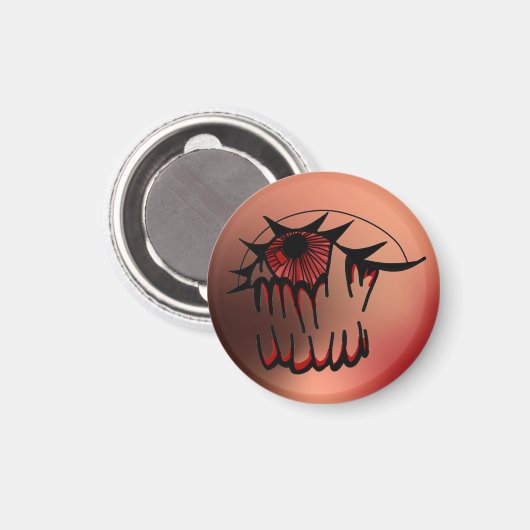 bloedshotmagneet magneet (Voorkant / Achterkant)