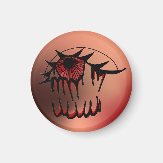 bloedshotmagneet magneet (Voorkant)