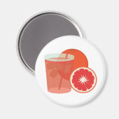 Bloedsinaasappel Magneet (Voorkant / Achterkant)