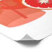 Bloedsinaasappel Poster (Hoek)