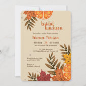 BloedSinaasappels en valbladeren Kaart (Voorkant)