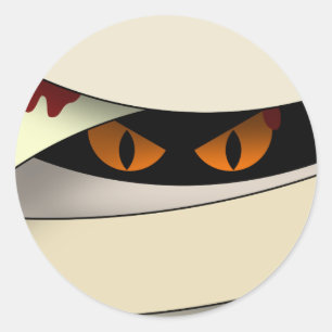 Bloedslijm Ronde Sticker