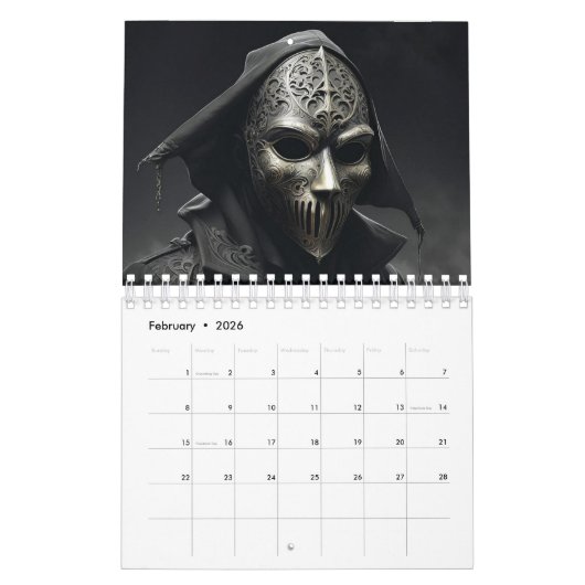 bloedsluier kalender (Feb 2026)