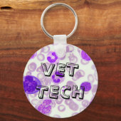 BLOEDSMEAR-SLEUTELHANGER VOOR VET-TECHNICA SLEUTELHANGER (Voorkant)