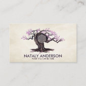 Bloedsomloop Levensboom Visitekaartje (Voorkant)