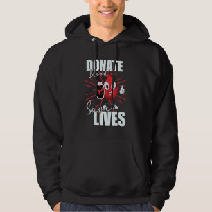 Bloedsparen Levensredmiddel Verspreiding Bloo Hoodie