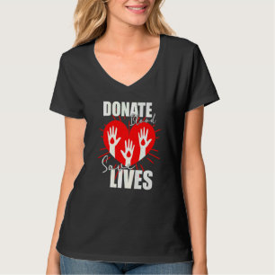 Bloedsparen Levensredmiddel Verspreiding Bloo T-shirt