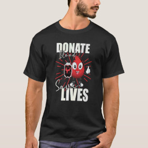 Bloedsparen Levensredmiddel Verspreiding Bloo T-shirt