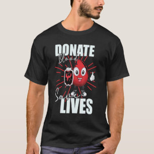 Bloedsparen Levensredmiddel Verspreiding Bloo T-shirt
