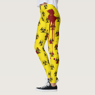 Bloedspatten Biohazard Leggings