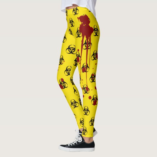 Bloedspatten Biohazard Leggings (Links)