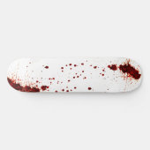 Bloedspatten op de muur persoonlijk skateboard (Horizontaal)