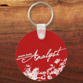 Bloedspatter-analist Sleutelhanger (Voorkant)