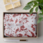 Bloedspatter Tissuepapier (Geschenk)