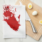 bloedspiegel 1 theedoek (Quarter Fold)