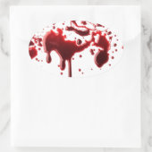 bloedspiegel 3 ovale sticker (Tas)