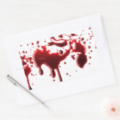 bloedspiegel 3 rechthoekige sticker (Envelop)