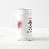Bloedstaal Bierpul (Voorkant links)