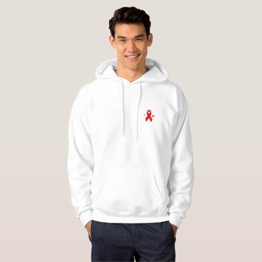 Bloedstolsel Awareness Hoodie (Voorkant volledig)