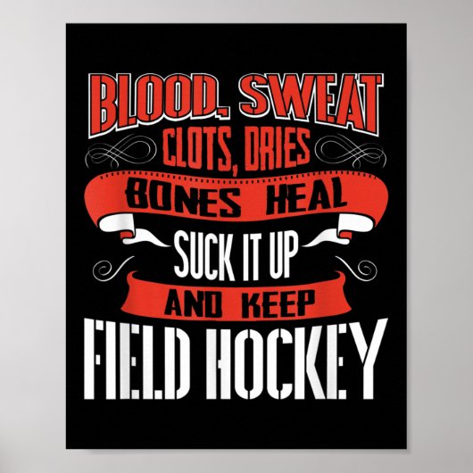 Bloedstolsels poster (Voorkant)