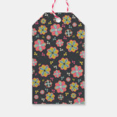 Bloedstroom 70's Retro Groovy Wedding Cadeaulabel (Achterkant)