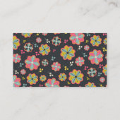 Bloedstroom 70's Retro Groovy Wedding Plaatskaartje (Achterkant)