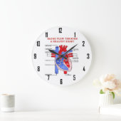 BLOEDSTROOM GROTE KLOK (Huis)