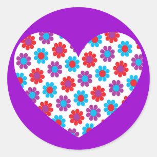 Bloedstroomwarmte Ronde Sticker