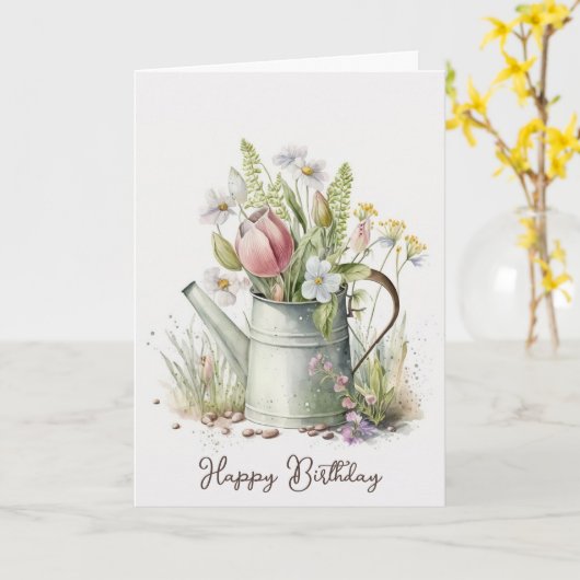 Bloedstroomwater kan kaart (Gele Bloem)