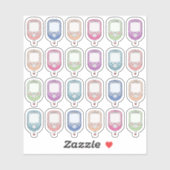 Bloedsuiker Tracker Etiket Glucosemeter Monitoring Sticker (Vel)