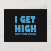 Bloedsuikerziekte Briefkaart (Voorkant)