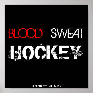 BLOEDSWEAT HOCKEY POSTER