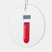 Bloedtest Keramisch Ornament (Links)